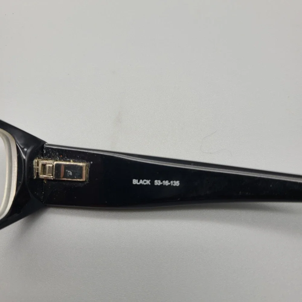 Kirkland Signature KS Manahawkin Black Floral Eyeglasses 53-16-135 #553637